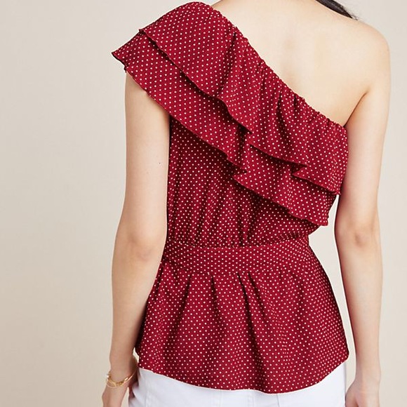 ❤️ Anthropologie Off the Shoulder Top ❤️ - Picture 2 of 4